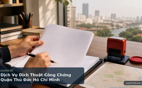 Dịch Vụ Dịch Thuật Công Chứng Quận Thủ Đức Hồ Chí Minh