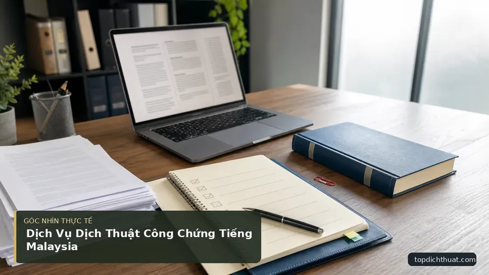 Chi tiết minh họa dịch thuật trong bài Dịch Vụ Dịch Thuật Công Chứng Tiếng Malaysia