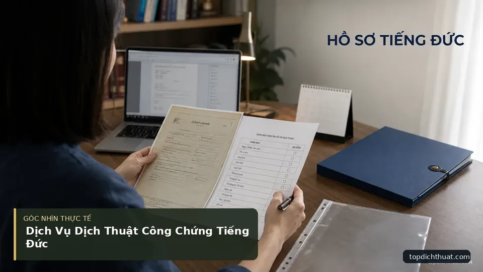 Chi tiết minh họa dịch thuật trong bài Dịch Vụ Dịch Thuật Công Chứng Tiếng Đức