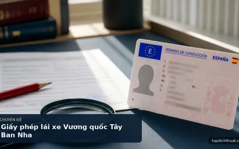 Giấy phép lái xe Vương quốc Tây Ban Nha