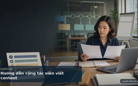 Hướng dẫn cộng tác viên viết content