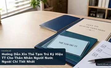 Hướng Dẫn Xin Thẻ Tạm Trú Ký Hiệu TT Cho Thân Nhân Người Nước Ngoài Chi Tiết Nhất