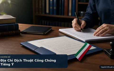 Địa Chỉ Dịch Thuật Công Chứng Tiếng Ý