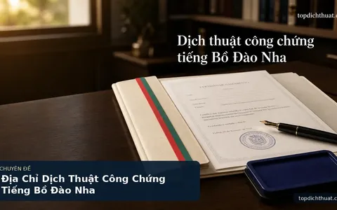 Địa Chỉ Dịch Thuật Công Chứng Tiếng Bồ Đào Nha