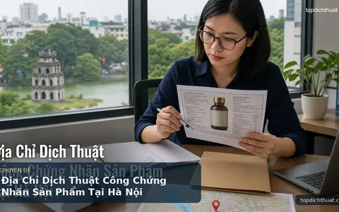 Địa Chỉ Dịch Thuật Công Chứng Nhãn Sản Phẩm Tại Hà Nội