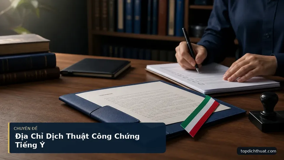 Địa Chỉ Dịch Thuật Công Chứng Tiếng Ý