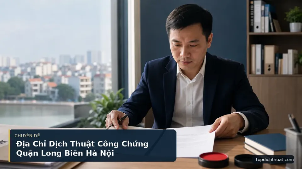 Địa Chỉ Dịch Thuật Công Chứng Quận Long Biên Hà Nội