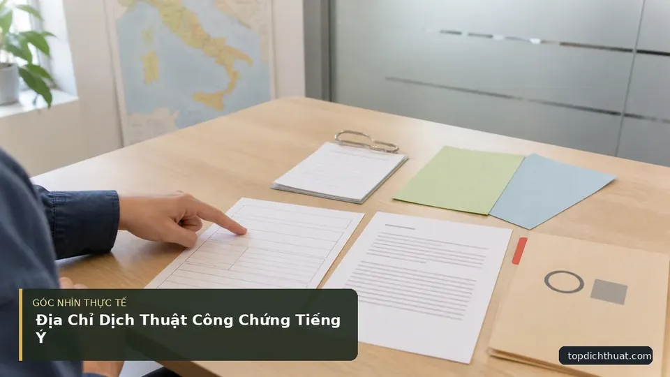Chi tiết minh họa dịch thuật trong bài Địa Chỉ Dịch Thuật Công Chứng Tiếng Ý