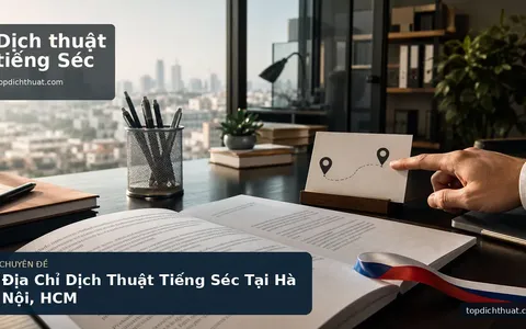 Địa Chỉ Dịch Thuật Tiếng Séc Tại Hà Nội, HCM