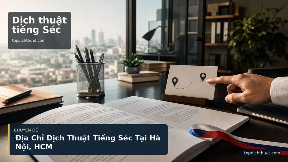 Địa Chỉ Dịch Thuật Tiếng Séc Tại Hà Nội, HCM