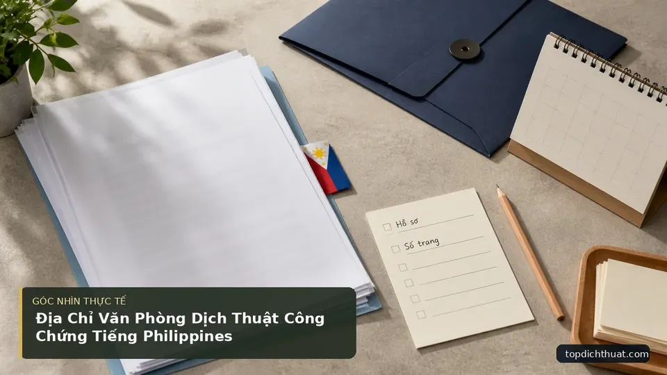 Chi tiết minh họa dịch thuật trong bài Địa Chỉ Văn Phòng Dịch Thuật Công Chứng Tiếng Philippines