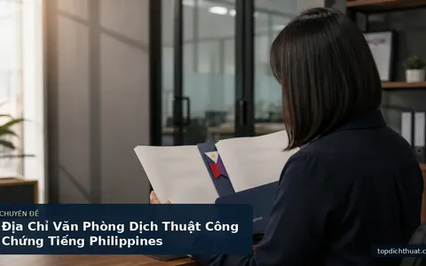 Địa Chỉ Văn Phòng Dịch Thuật Công Chứng Tiếng Philippines