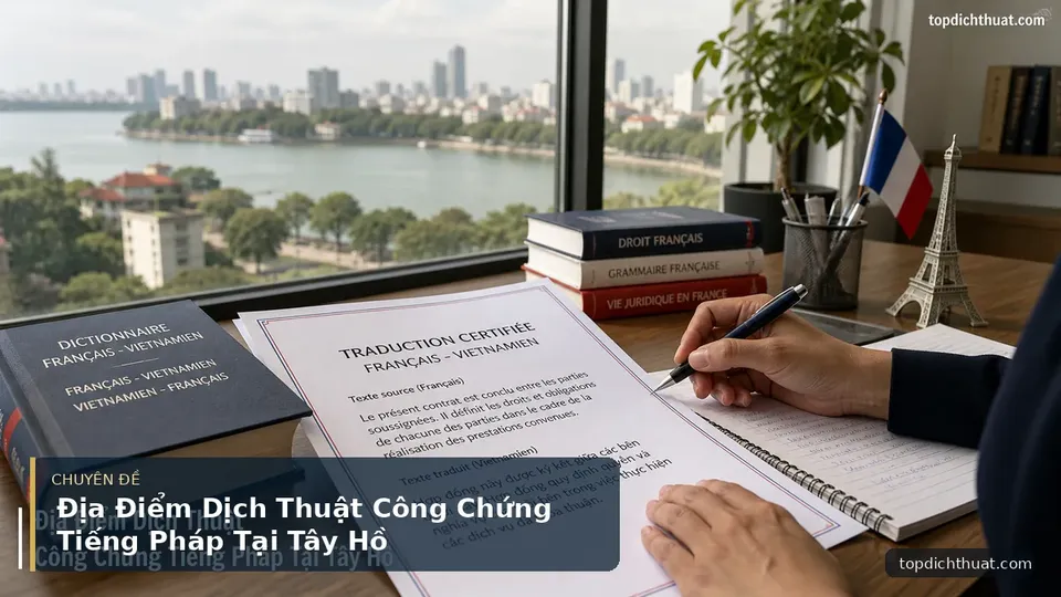 Địa Điểm Dịch Thuật Công Chứng Tiếng Pháp Tại Tây Hồ