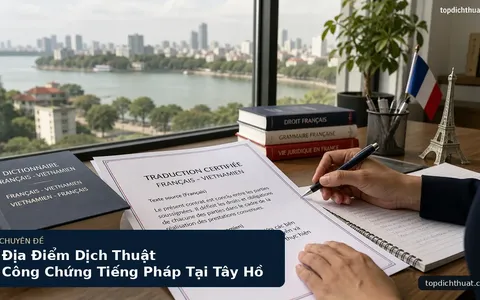 Địa Điểm Dịch Thuật Công Chứng Tiếng Pháp Tại Tây Hồ