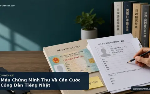 Mẫu Chứng Minh Thư Và Căn Cước Công Dân Tiếng Nhật