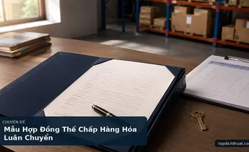 Mẫu Hợp Đồng Thế Chấp Hàng Hóa Luân Chuyển