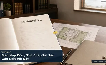 Mẫu Hợp Đồng Thế Chấp Tài Sản Gắn Liền Với Đất