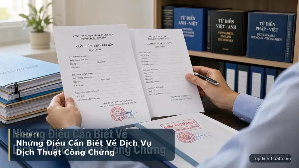 Những Điều Cần Biết Về Dịch Vụ Dịch Thuật Công Chứng