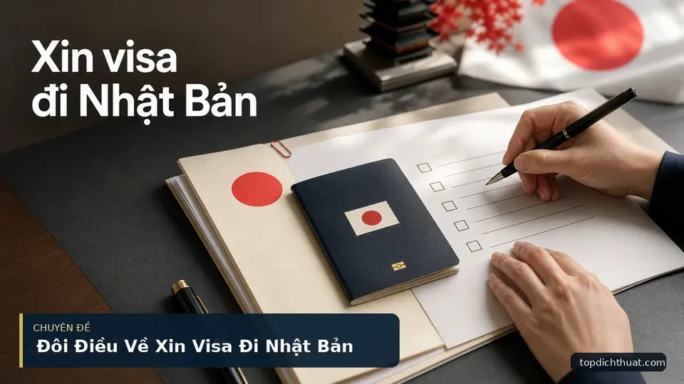 Đôi Điều Về Xin Visa Đi Nhật Bản