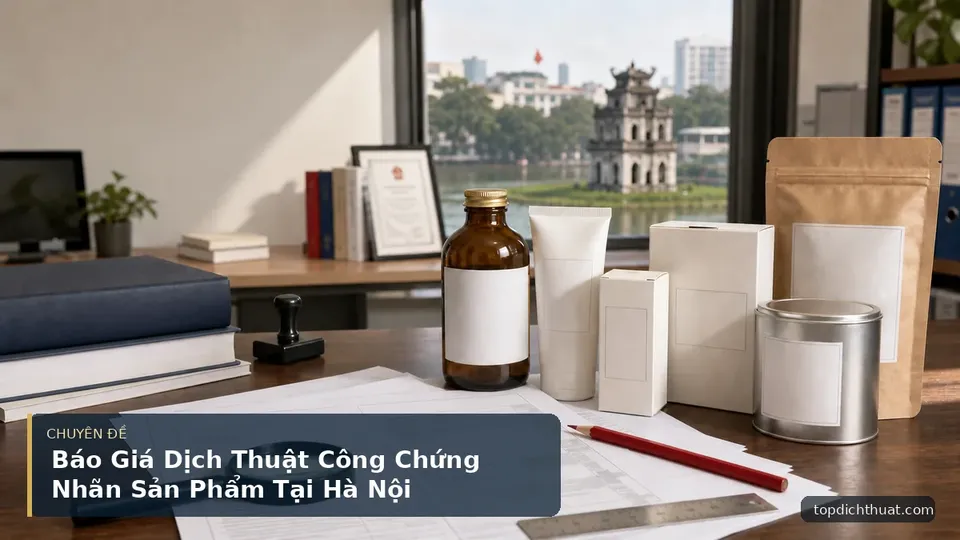 Báo Giá Dịch Thuật Công Chứng Nhãn Sản Phẩm Tại Hà Nội