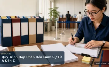 Quy Trình Hợp Pháp Hóa Lãnh Sự Từ A Đến Z