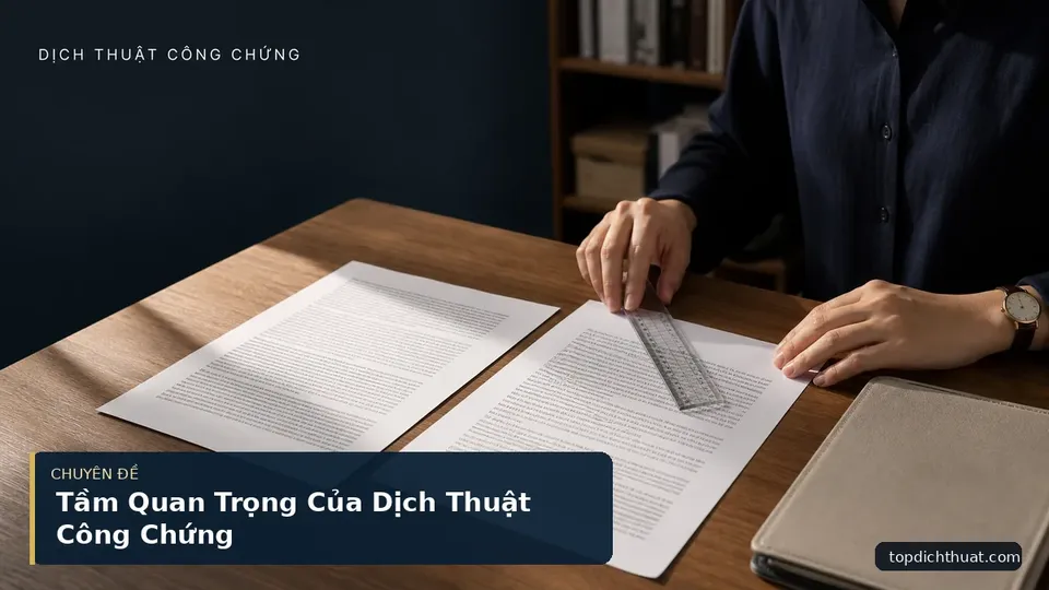 Tầm Quan Trọng Của Dịch Thuật Công Chứng
