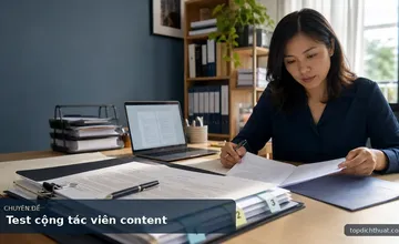 Test cộng tác viên content
