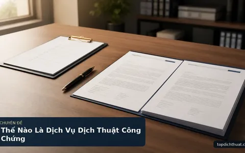 Thế Nào Là Dịch Vụ Dịch Thuật Công Chứng
