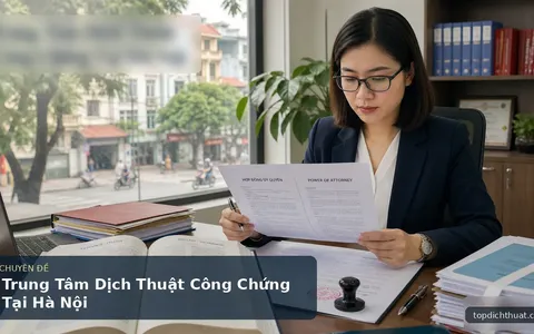 Trung Tâm Dịch Thuật Công Chứng Tại Hà Nội