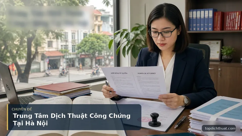 Trung Tâm Dịch Thuật Công Chứng Tại Hà Nội