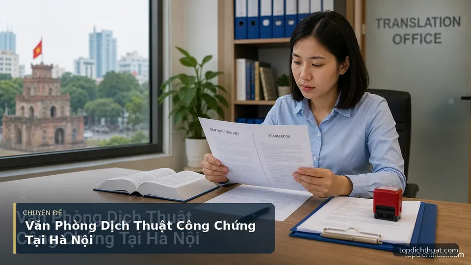 Văn Phòng Dịch Thuật Công Chứng Tại Hà Nội