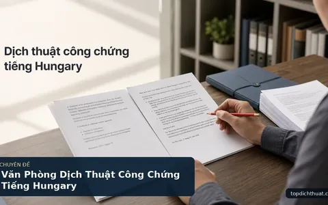 Văn Phòng Dịch Thuật Công Chứng Tiếng Hungary