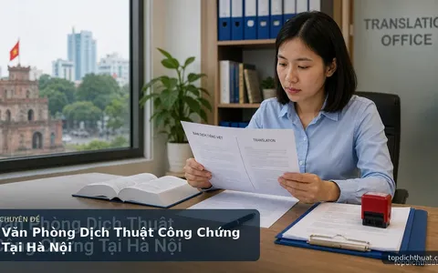 Văn Phòng Dịch Thuật Công Chứng Tại Hà Nội