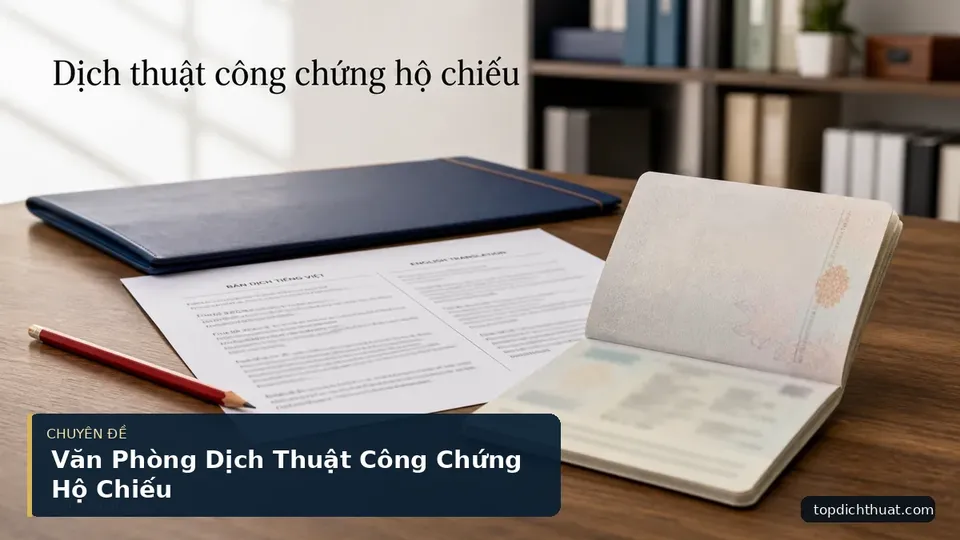 Văn Phòng Dịch Thuật Công Chứng Hộ Chiếu