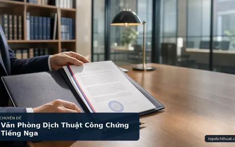 Văn Phòng Dịch Thuật Công Chứng Tiếng Nga