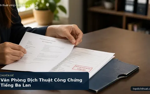 Văn Phòng Dịch Thuật Công Chứng Tiếng Ba Lan