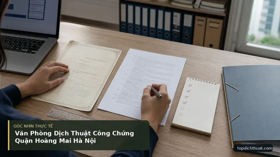 Chi tiết minh họa dịch thuật trong bài Văn Phòng Dịch Thuật Công Chứng Quận Hoàng Mai Hà Nội