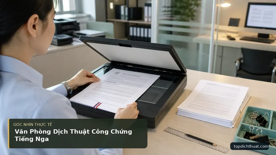 Chi tiết minh họa dịch thuật trong bài Văn Phòng Dịch Thuật Công Chứng Tiếng Nga
