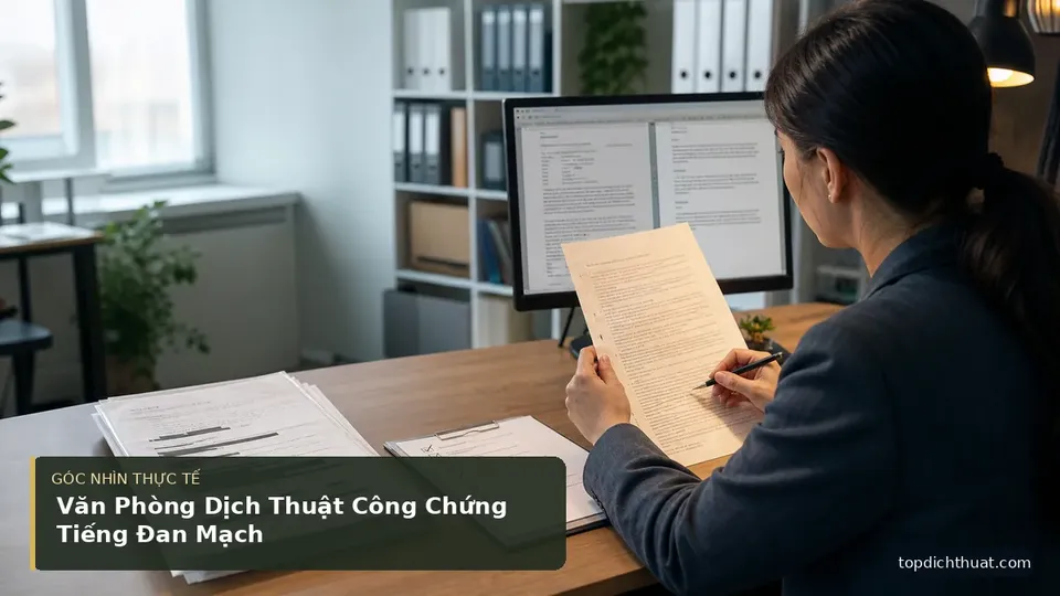 Chi tiết minh họa dịch thuật trong bài Văn Phòng Dịch Thuật Công Chứng Tiếng Đan Mạch